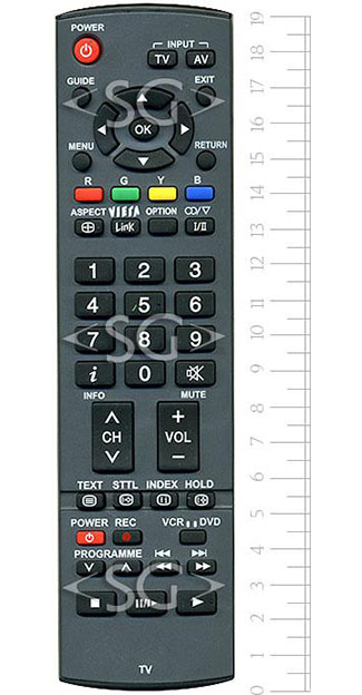 Пульт дистанционного управления для PANASONIC EUR7651150 viera